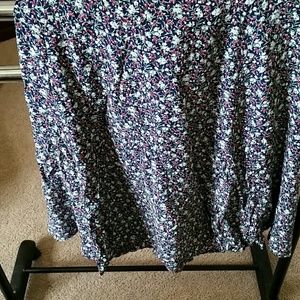 Southern lady floral skirt